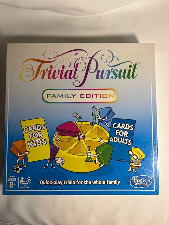 Hasbro Other - Vintage Trivial Pursuit Family Edition Board Game - GB1sku